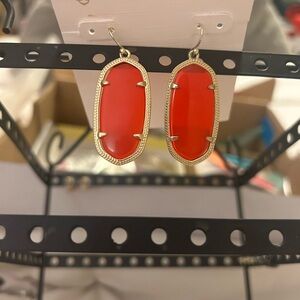 Kendra Scott Translucent Red Elles